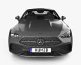 Mercedes-Benz CLE-class coupe AMG Line 2024 3D模型 正面图