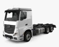 Mercedes-Benz Actros L-Cab Classic Space 2.30m Fahrgestell LKW 2024 3D-Modell