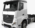 Mercedes-Benz Actros L-Cab Classic Space 2.30m Camião Chassis 2024 Modelo 3d