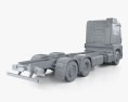 Mercedes-Benz Actros L-Cab Classic Space 2.30m Camião Chassis 2024 Modelo 3d