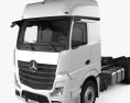 Mercedes-Benz Actros L-Cab Stream Space 2.50m Fahrgestell LKW 2024 3D-Modell