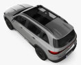 Mercedes-Benz EQB AMG Line 2024 3D-Modell Draufsicht