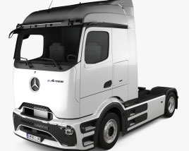 Mercedes-Benz Actros e 600 Sattelzugmaschine 2-Achser 2024 3D-Modell