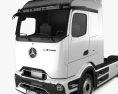 Mercedes-Benz Actros e 600 Sattelzugmaschine 2-Achser 2024 3D-Modell