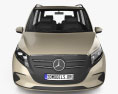 Mercedes-Benz EQV 2023 3D-Modell Vorderansicht