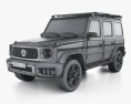 Mercedes-Benz G-class AMG 2024 3Dモデル wire render