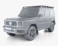 Mercedes-Benz G-class AMG 2024 3Dモデル clay render