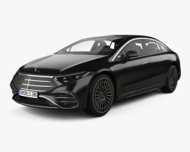 3D model of Mercedes-Benz EQS AMG Line Manufaktur 2024