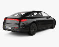 Mercedes-Benz EQS AMG Line Manufaktur 2024 3D 모델  back view