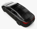 Mercedes-Benz EQS AMG Line Manufaktur 2024 3D模型 顶视图