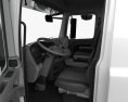 Mercedes-Benz Actros Tipper Truck 3-axle with HQ interior 2008 3d model seats