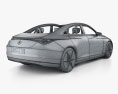 Mercedes-Benz CLA-класс с детальным интерьером 2023 3D модель