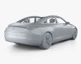 Mercedes-Benz CLA-клас з детальним інтер'єром 2023 3D модель