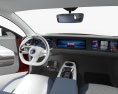 Mercedes-Benz CLA-клас з детальним інтер'єром 2023 3D модель dashboard