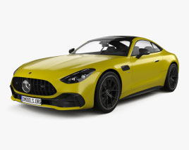 Mercedes-Benz AMG GT coupe 2025 3D-Modell