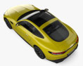 Mercedes-Benz AMG GT coupe 2025 3D-Modell Draufsicht