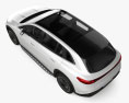 Mercedes-Benz EQS SUV AMG Line 2022 3D模型 顶视图