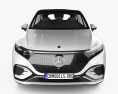 Mercedes-Benz EQS SUV AMG Line 2022 Modelo 3d vista de frente