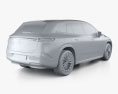 Mercedes-Benz EQS SUV AMG Line 2022 3D модель