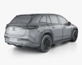 Mercedes-Benz EQS SUV Electric Art Line 2022 3D 모델 