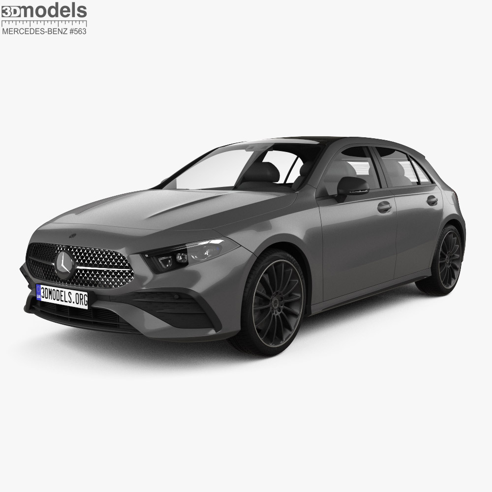Mercedes-Benz A-class E AMG Line 2022 3D模型