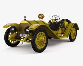 3D model of Mercer 35R Raceabout 1910