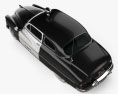 Mercury Eight Coupe 警察 1949 3Dモデル top view