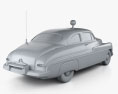 Mercury Eight Coupe 警察 1949 3Dモデル