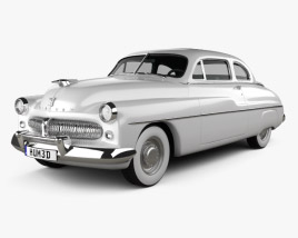 Mercury Eight Coupe 1949 3D model