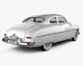 Mercury Eight Coupe 1949 3d model back view