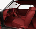 Mercury Cougar XR-7 с детальным интерьером 1969 3D модель seats