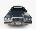 Mercury Grand Marquis Colony Park 1991 3Dモデル front view