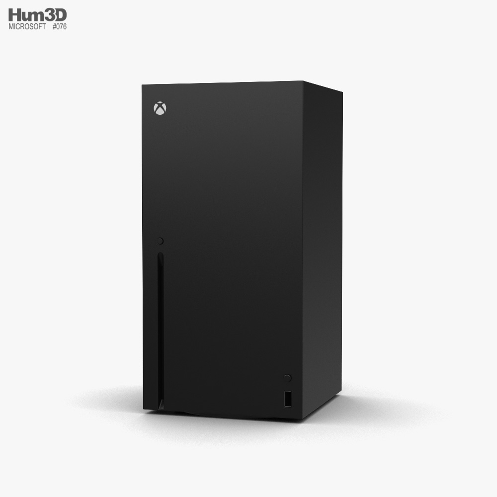 Microsoft Xbox Series X Modelo 3d