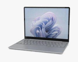 Microsoft Surface Laptop Go 3 Platinum Modèle 3D
