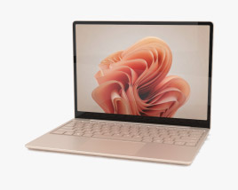 Microsoft Surface Laptop Go 3 Sandstone 3D 모델 