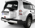 Mitsubishi Pajero Wagon 5 puertas 2012 Modelo 3D