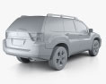 Mitsubishi Endeavor 2013 3D модель