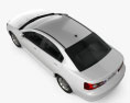 Mitsubishi Galant IX 2012 3D模型 顶视图