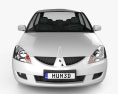 Mitsubishi Lancer Ralliart 세단 2005 3D 모델  front view