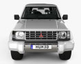 Mitsubishi Pajero (Montero) Wagon 1999 3D模型 正面图