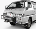 Mitsubishi Delica Star Wagon 4WD 1986 3d model