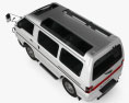 Mitsubishi Delica Star Wagon 4WD 1986 3D 모델  top view