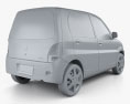 Mitsubishi Minica пятидверный 2011 3D модель