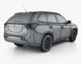 Mitsubishi Outlander PHEV 2016 3D模型