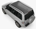 Mitsubishi Pajero TR4 2015 3D模型 顶视图