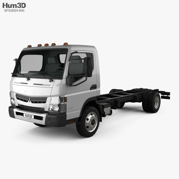 Mitsubishi Fuso 底盘驾驶室卡车 2016 3D模型