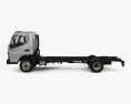 Mitsubishi Fuso Chassis Truck 2016 3d model side view