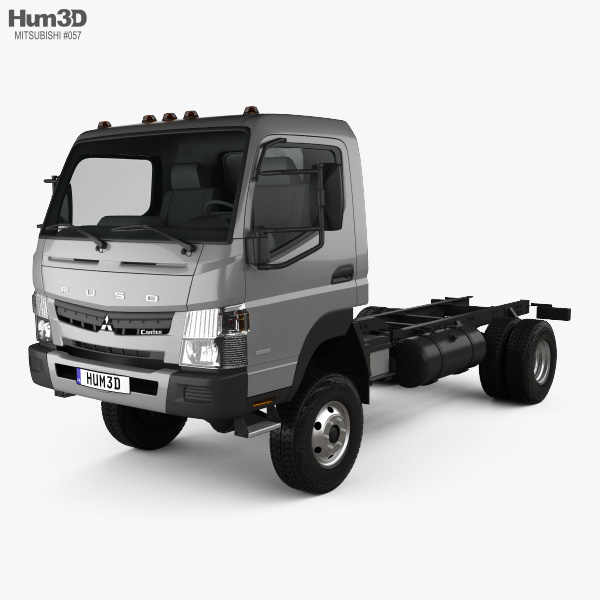 Mitsubishi Fuso Canter Chassis Truck 2016 3D model