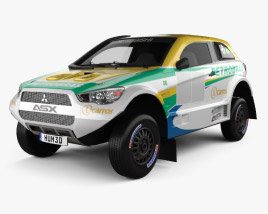 Mitsubishi ASX Dakar Racing 2016 Modelo 3d
