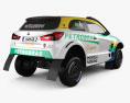 Mitsubishi ASX Dakar Racing 2016 3D-Modell Rückansicht